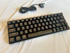 Reccazr 60% Gaming Mechanical Keyboard With Full Keys