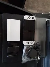 Nintendo Switch OLED 64GB Console System Bundle White