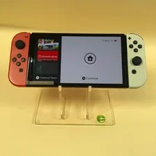 Nintendo Switch OLED Video Game Console HEG-001 Mario Red