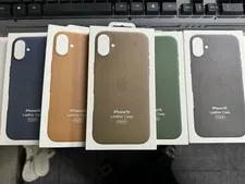 Original Leather iPhone Case Cover For Apple iPhone 15