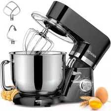 Stand Mixer, 6.5 Quart Electric Mixer, 6+1 Speed 660W