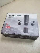 Outin Nano Portable Espresso Coffee Machine - Space Grey