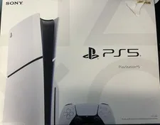 Sony PlayStation 5 Slim 1TB Console, White