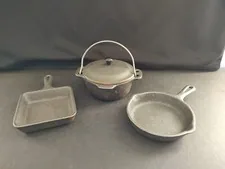 Vintage Wagner 100 Year Anniversary Cast Iron Mini