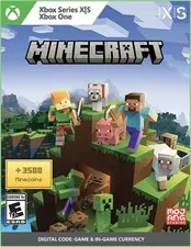 Minecraft Game + 3,500 Minecoins Bundle - Xbox One/Series X