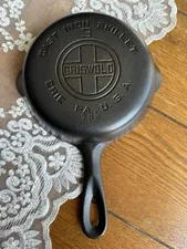 Griswold #3 Large Block Logo 709 Cast Iron Skillet