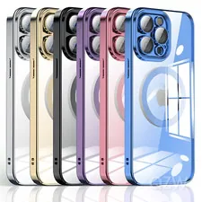For Apple iPhone 16 15 14 13 12 11 Pro Max Clear Case Slim