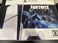 Sony Playstation 5 Slim Disc Console Fortnite Cobalt Star