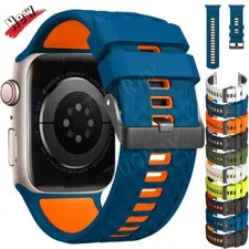 Silicone Band Strap For Apple Watch Ultra 3 2 49mm Series