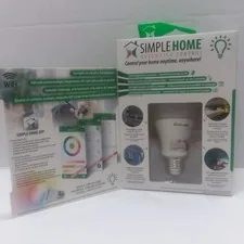 Simple Home Smart WiFi Multi Color LED Bulb Control From