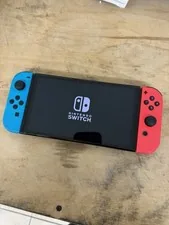 Nintendo Switch OLED Video Game Console HEG-001 Neon
