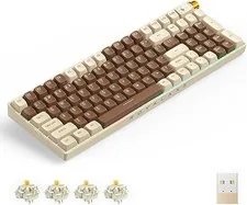 ROYALAXE R100 Mechanical Keyboard Gateron G Pro 3.0 Yellow