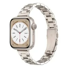 Slim Stainless Steel For Apple Watch Band Series 10 9 8 7