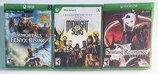 3 Xbox Series X / Xbox One Games Lot Bundle XSX -