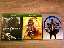 Mortal Kombat 1 Steel Book Edition, 11, X Bundle (Xbox