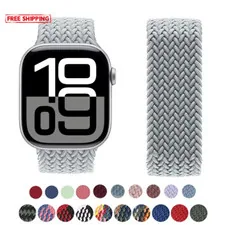 Braided Solo Loop Strap Band For Apple Watch 49 46 42 44