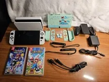Nintendo Switch OLED White With Extras!
