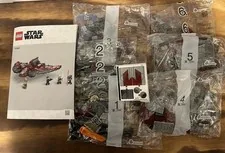 LEGO Star Wars Ahsoka Tano’s T-6 Jedi Shuttle Building