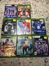 Microsoft Xbox Series X 8 Game Bundle Tested Working Lot