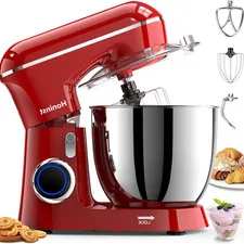 Kitchen Bowl-Lift Stand Mixer Quarts 10 Speed Empire Red