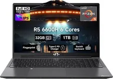 NIMO 15.6" Gaming Laptop, 6 Cores AMD Ryzen 5 6600H 660M