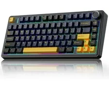 AULA F75 75% Wireless Mechanical Keyboard, Hot Swappable