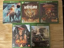Microsoft Xbox One/Series X , Game Bundle, 5 Games, Brand