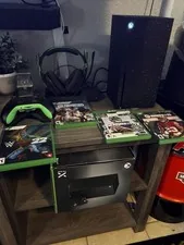Xbox Series X 2tb One Controller, Headset, 4 Games Bundle