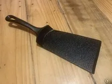 Custom Made And Seasoned Cast Iron Spatula