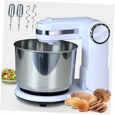 Foldable Stand Mixer, 3.7QT Electric Kitchen Mixer, 6