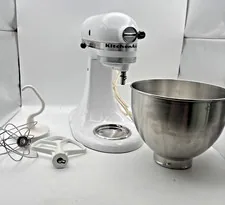 Kitchen Aid Classic Tilt-Head Stand Mixer 250W White