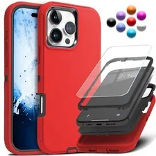 Shockproof Heavy Duty Case For iPhone 17 Air 16 15 14 Plus
