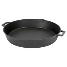 Bayou Classic 16 Inch Double Handled Cast Iron Skillet