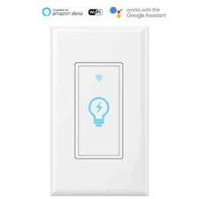 Micmi Smart Switch WIFI Light Wall Works With Alexa Google
