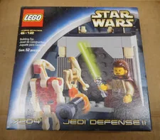 LEGO Star Wars: Jedi Defense II (7204) New Sealed 2002