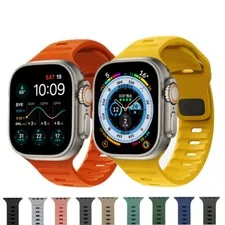 Silicone IWatch Band Soft Strap For Apple Watch Series 9 8