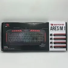 iBuyPower Ares M1 RGB Gaming Keyboard Spill Resistant