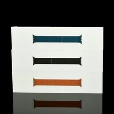 Apple iWatch Leather Link Band 38mm 40mm 41mm 6 7 8 9 SE