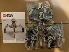 Lego Star Wars - Tri-Droid 75372 - Lot Of 3 Sealed New