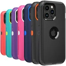 For iPhone 16 Pro Max 15 14 13 12 11 XR Phone Case Heavy