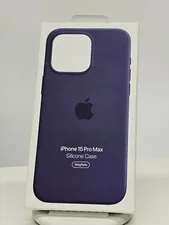 Genuine Apple Silicone Case W/ MagSafe For iPhone 15 Pro