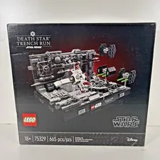 LEGO Star Wars Death Star Trench Run Diorama (75329) - NEW