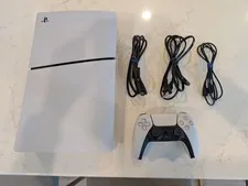 PS5 Slim Digital - Lightly Used With All Cables And