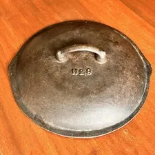 Vintage Martin Number 9 Cast Iron Dome Skillet Lid
