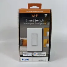 Eaton Smart Home Wi-Fi Smart Switch. EWFSW15-C2