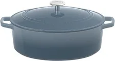 Cuisinart 7 Quart. Oval Cast Iron Casserole, CI770-33GNV -
