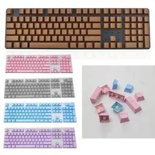 104Pcs ABS Backlit Key Cap Keycaps For Cherry Mechanical