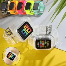 38/42/40/44mm iWatch Sport Band Strap+Protective Cover For
