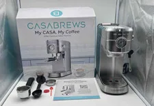 CASABREWS CM5418 20-Bar Espresso Machine With Milk