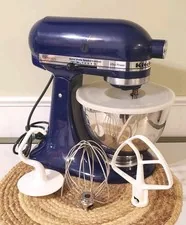 Kitchen Aid KSM90BU Ultra Power Stand Mixer Cobalt Blue